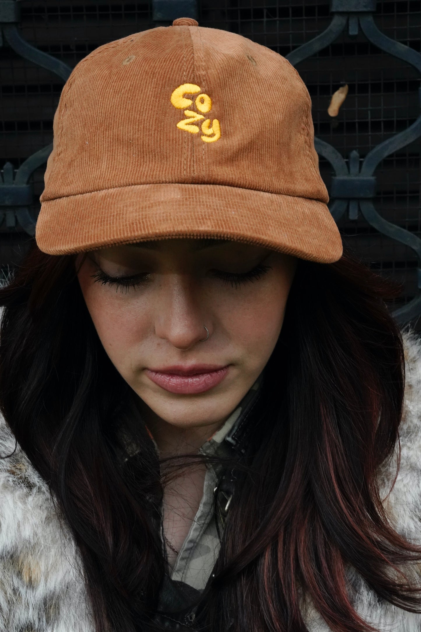 The Cozy Corduroy Cap