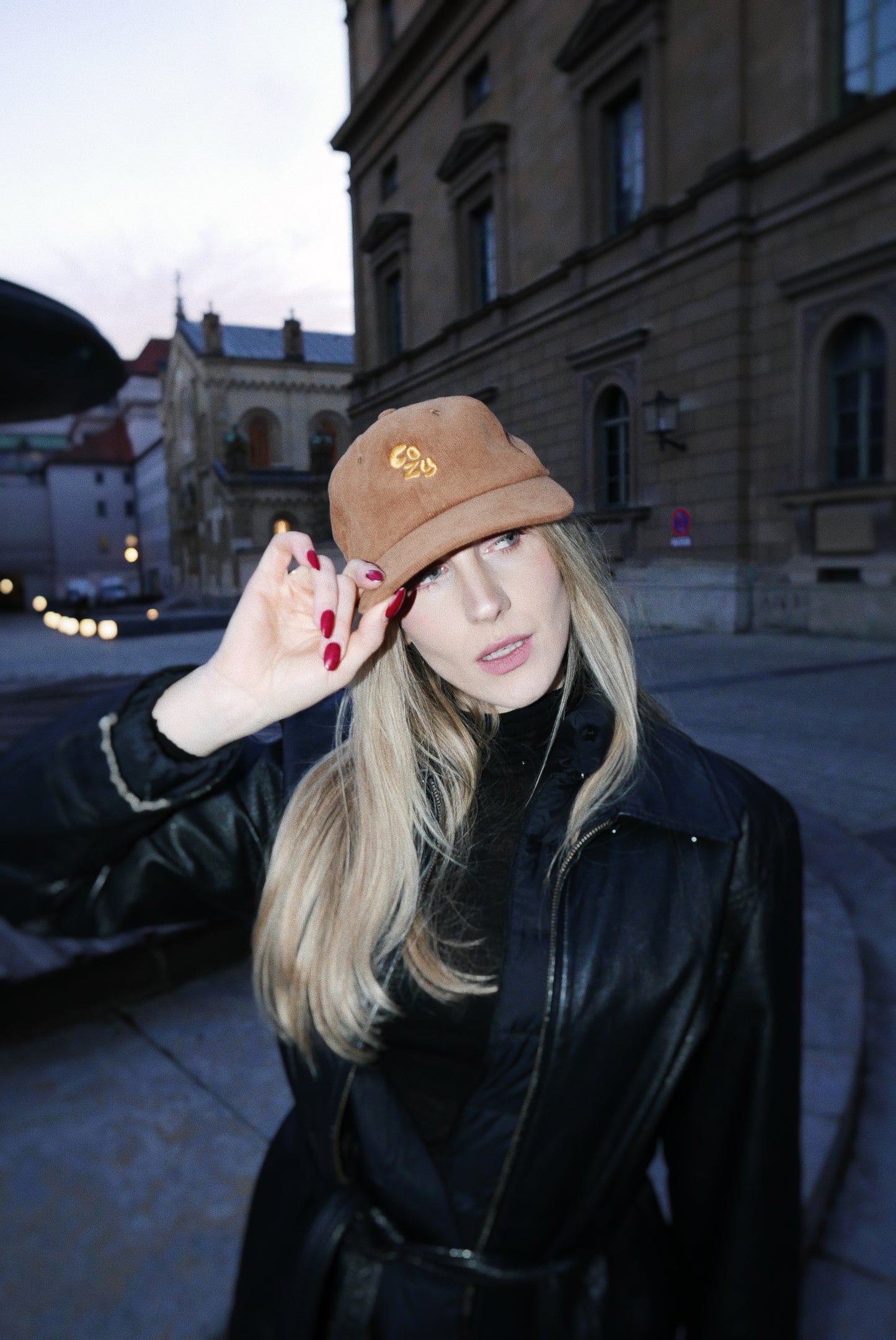 The Cozy Corduroy Cap